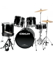 DXP Pioneer Series 5-Piece Drum Kit + Stool + Sticks + Cymbals 